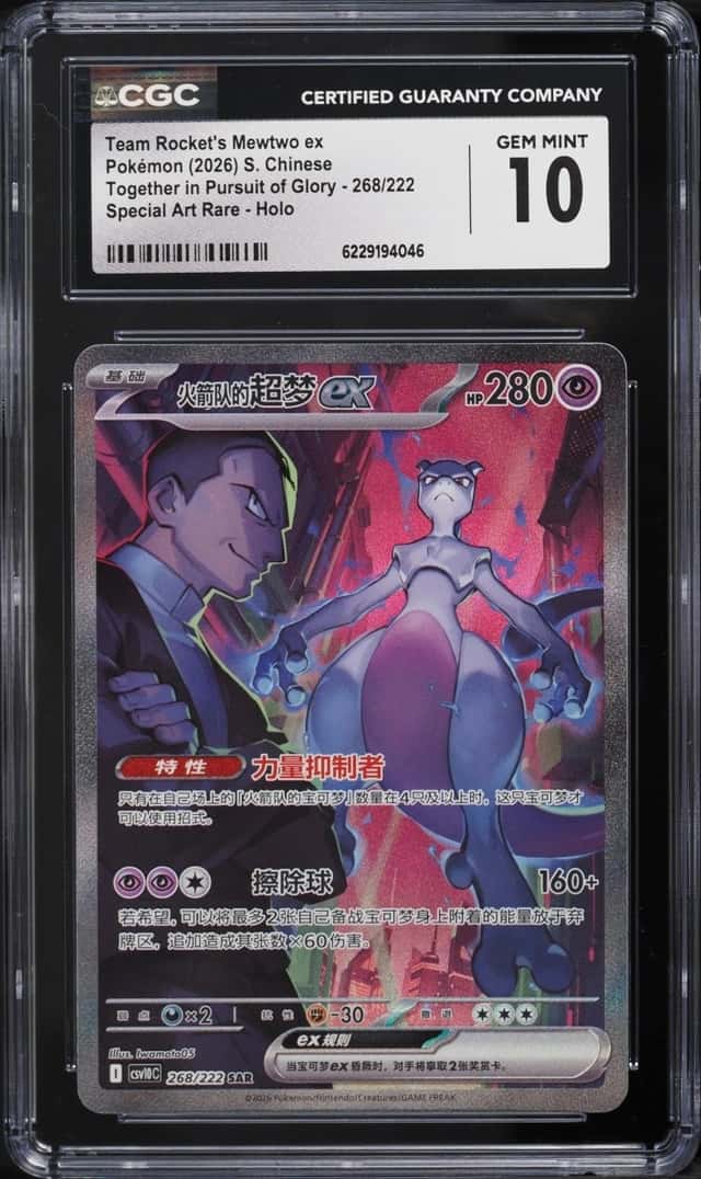 Team Rocket's Mewtwo ex