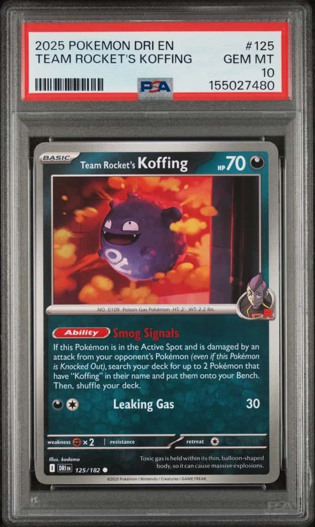 Team Rocket's Koffing