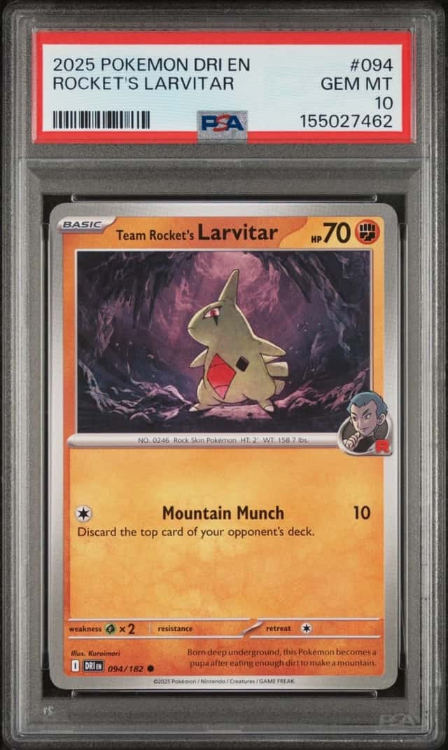 Rocket's Larvitar