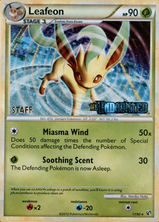Holo · Prerelease · Staff