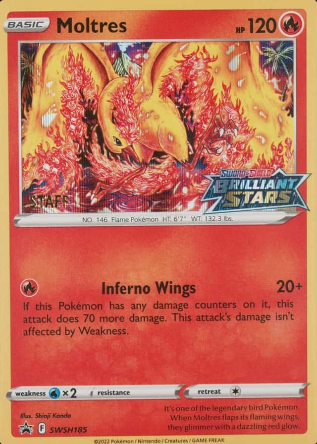 Holo · Prerelease · Staff