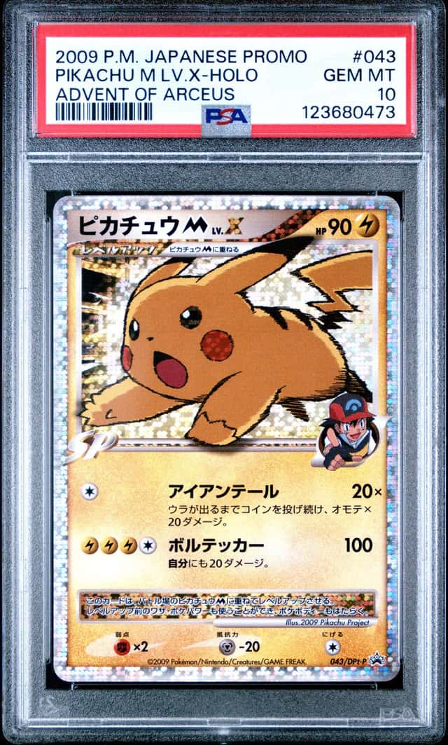 Pikachu M Lv X