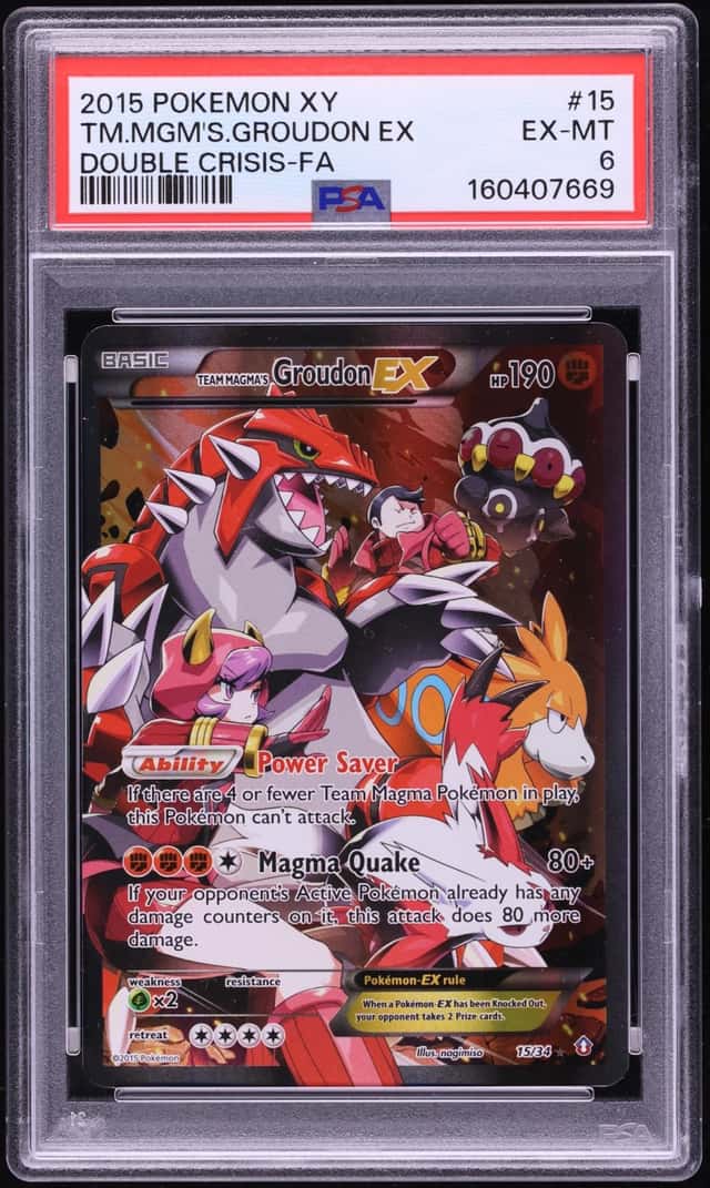 Team Magma's Groudon EX