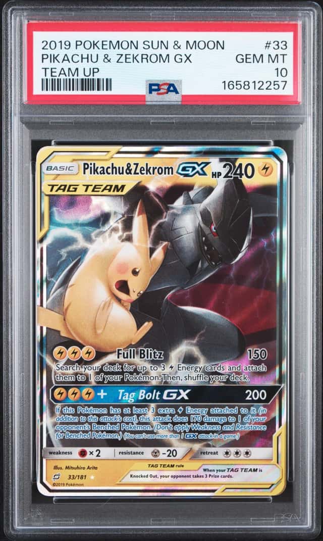 Pikachu & Zekrom GX