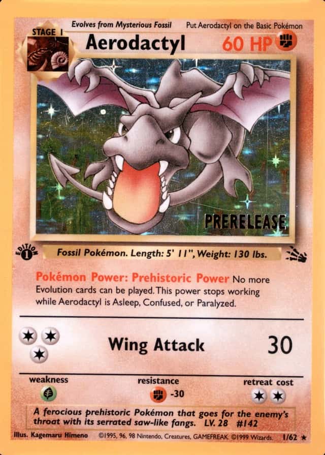 1St Edition · Prerelease