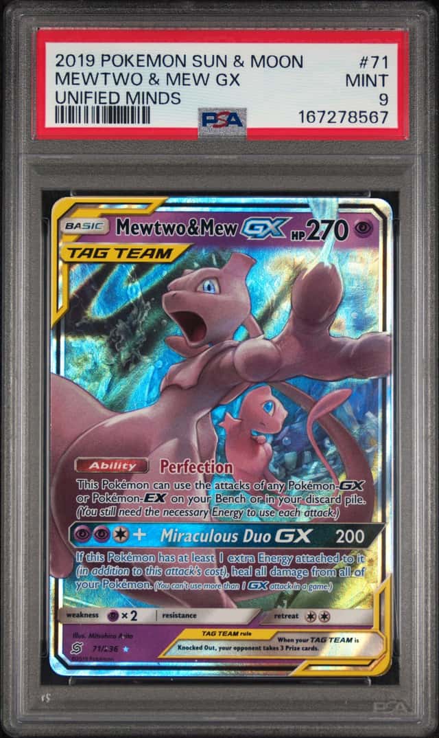 Mewtwo & Mew GX