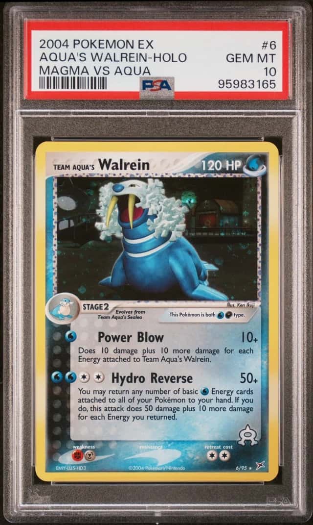 Aqua's Walrein