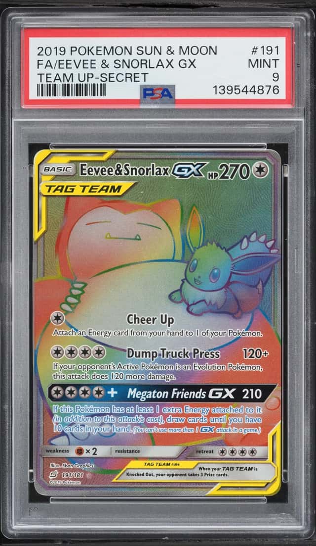 Eevee & Snorlax GX
