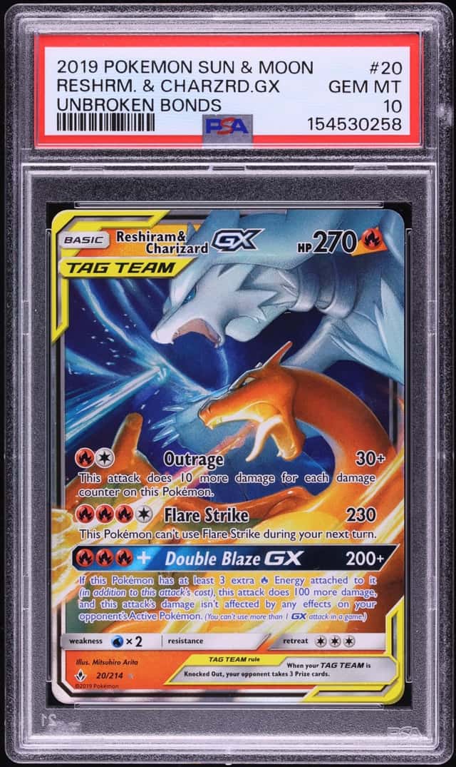 Reshiram & Charizard GX