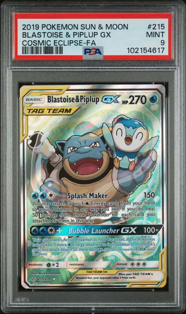 Blastoise & Piplup GX