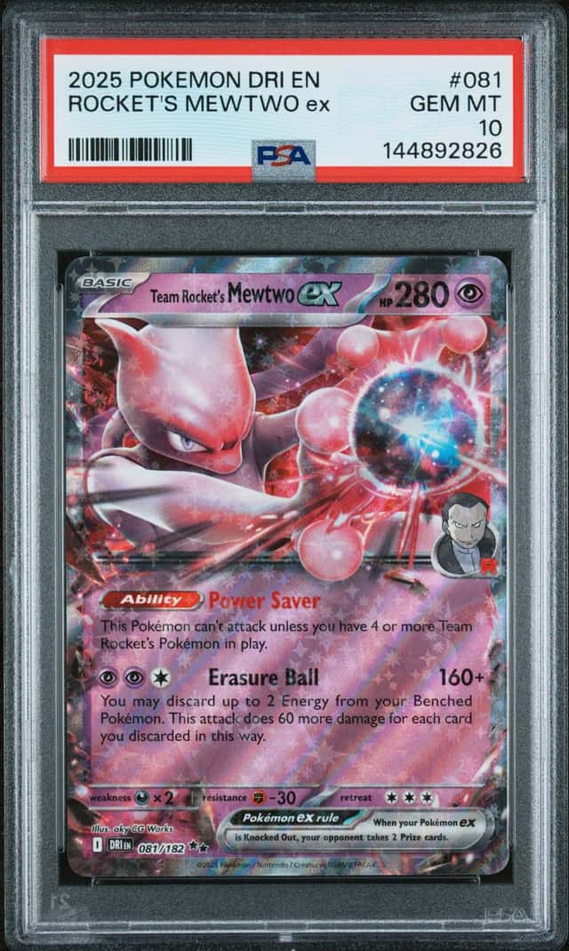 ROCKET'S MEWTWO ex