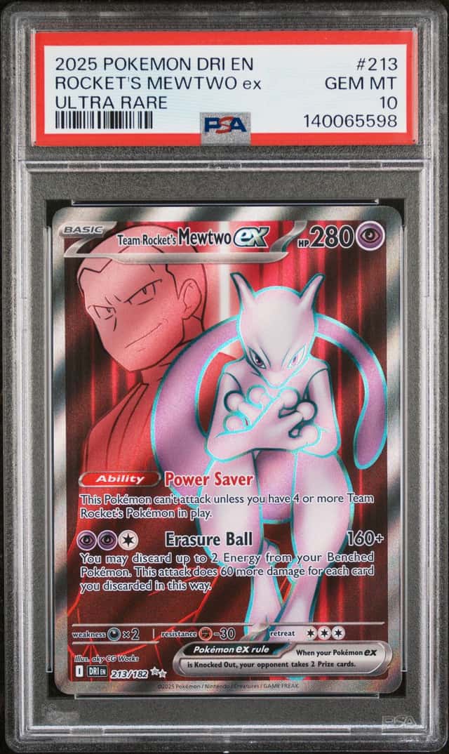 ROCKET'S MEWTWO ex