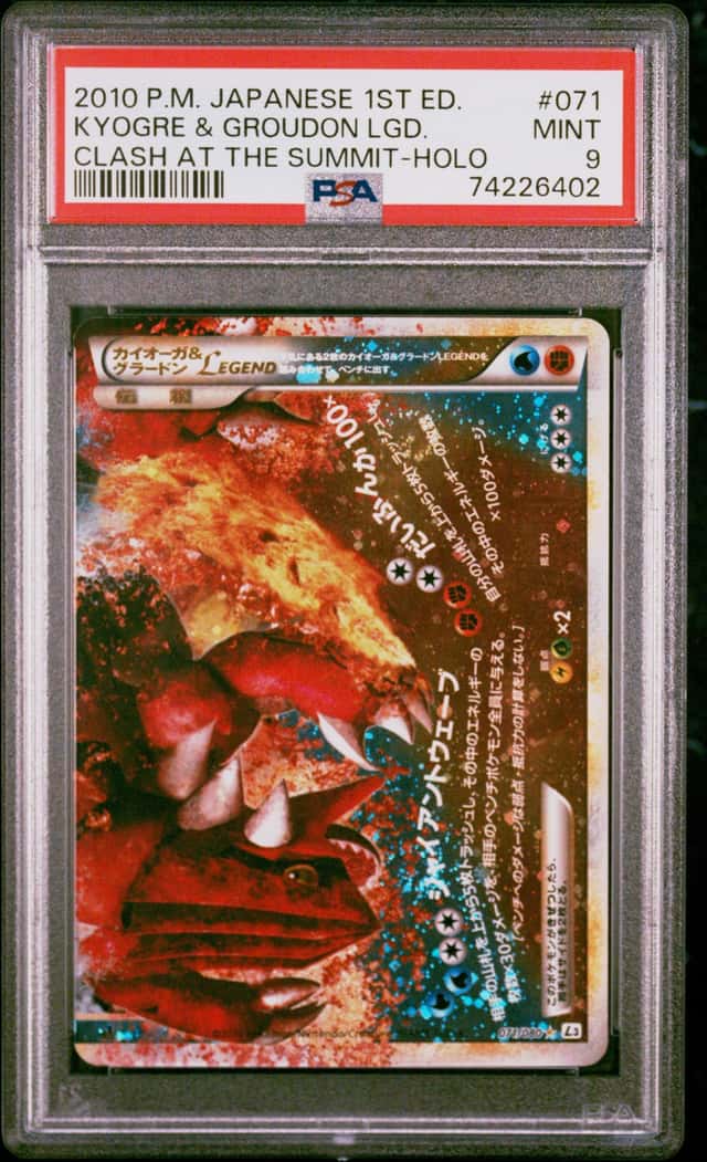 Kyogre & Groudon LEGEND