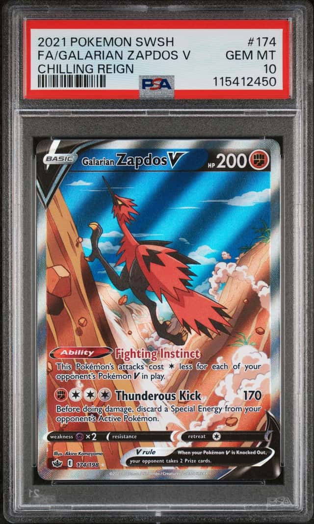 Galarian Zapdos V
