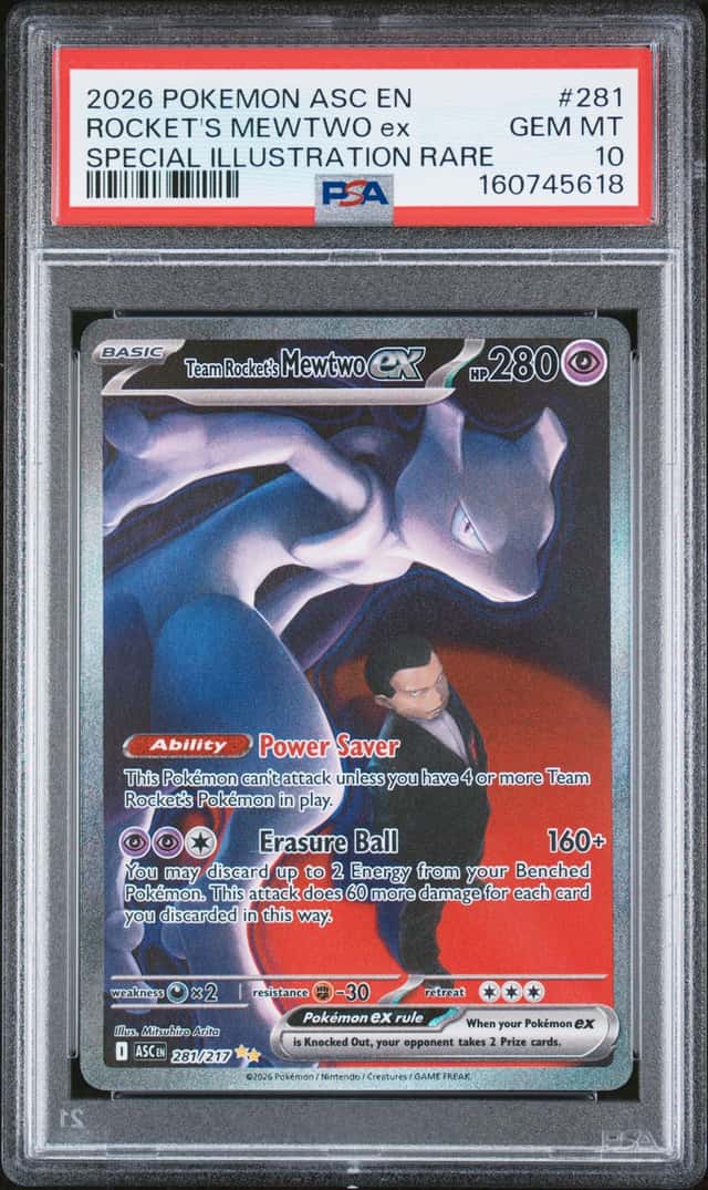 ROCKET'S MEWTWO ex