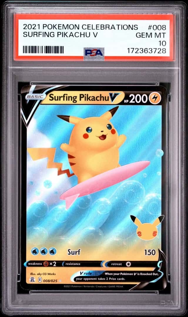 Surfing Pikachu V