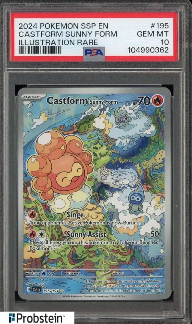 Castform Sunny Form