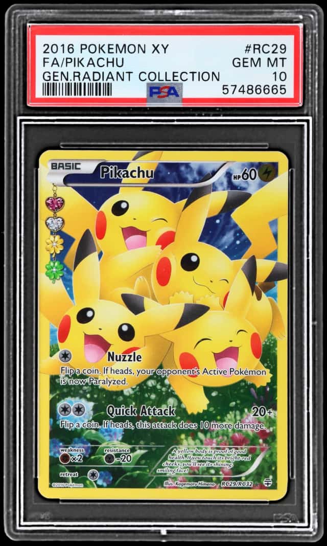 2016 Pokemon XY Generations Radiant Collection Pikachu #RC29