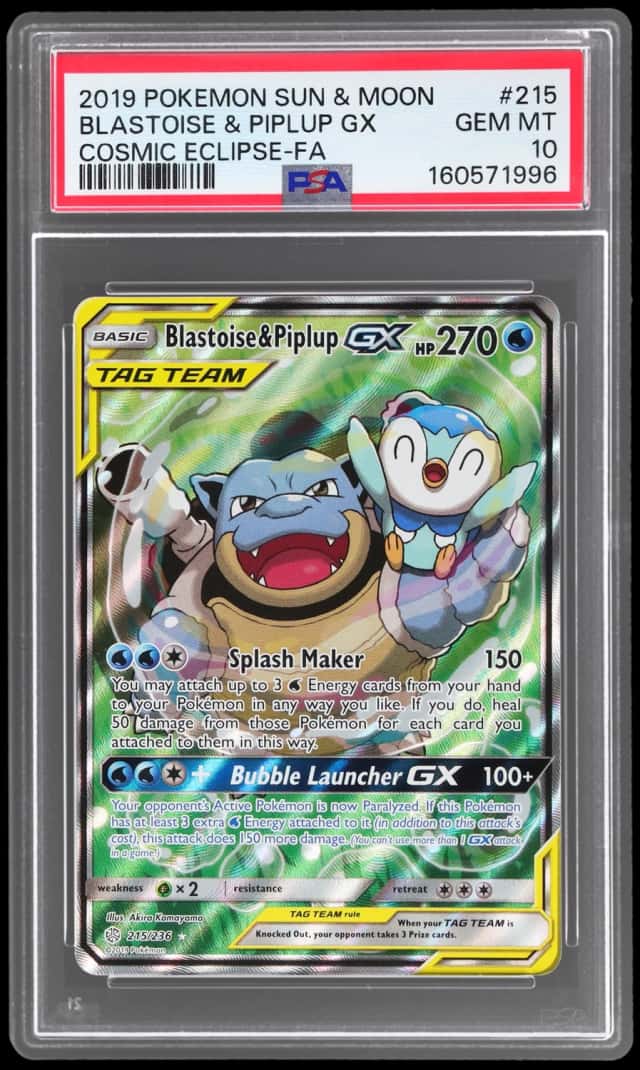 Blastoise & Piplup GX