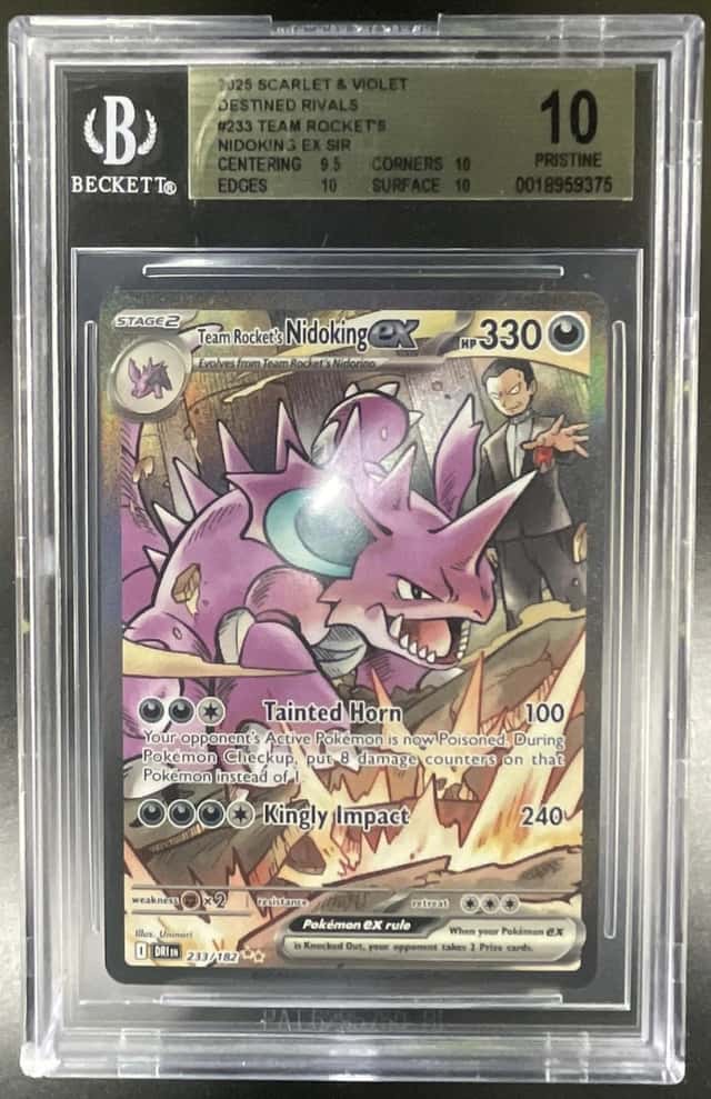 ROCKET'S NIDOKING ex