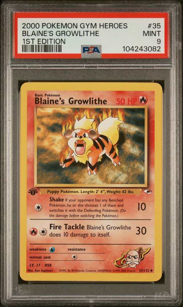 Blaine's Growlithe