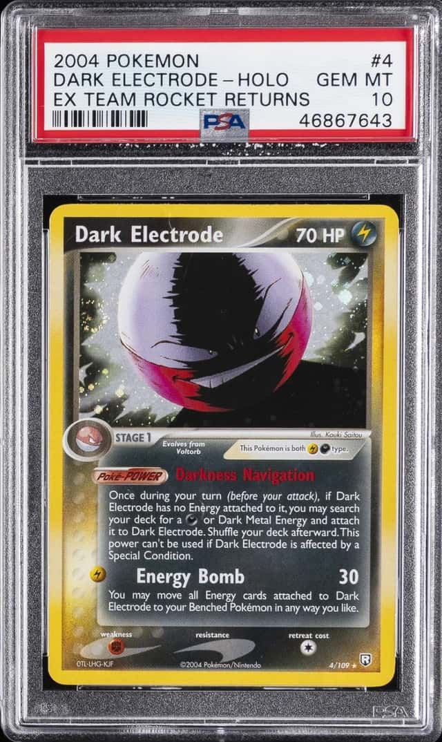 Dark Electrode