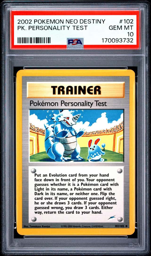 Pokémon Personality Test