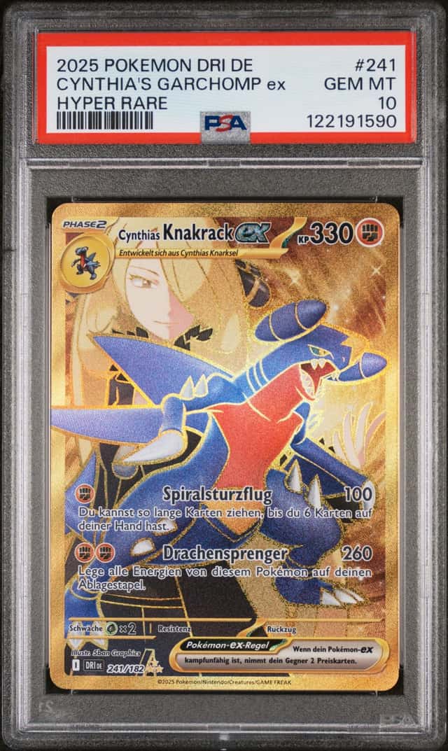 CYNTHIA's GARCHOMP EX