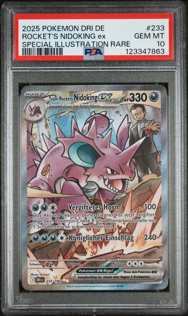 ROCKET'S NIDOKING ex