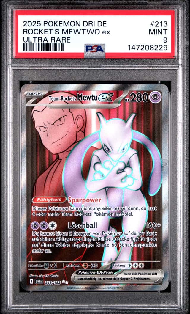 ROCKET'S MEWTWO ex
