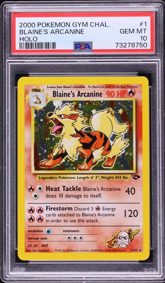Blaine's Arcanine
