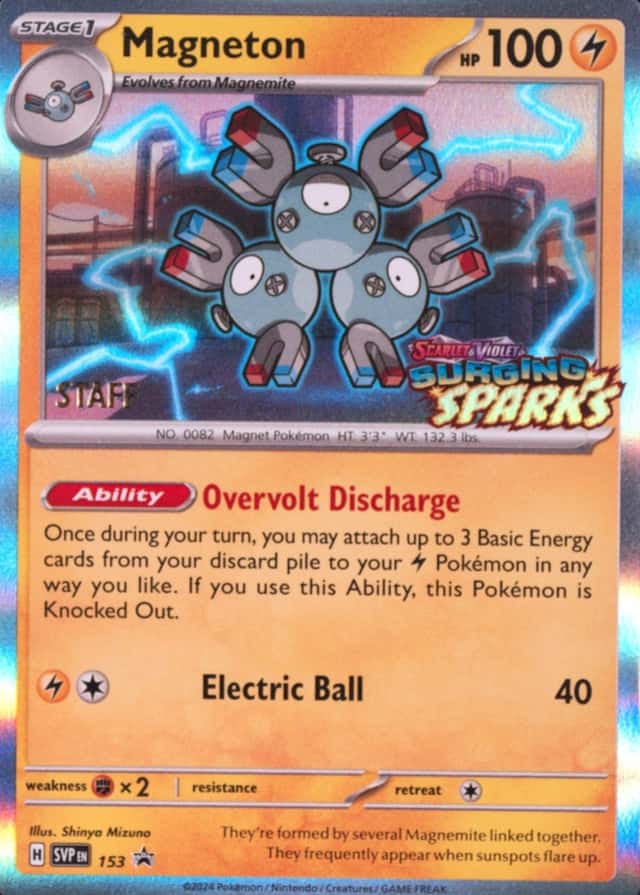 Prerelease · Sparks Staff Surging