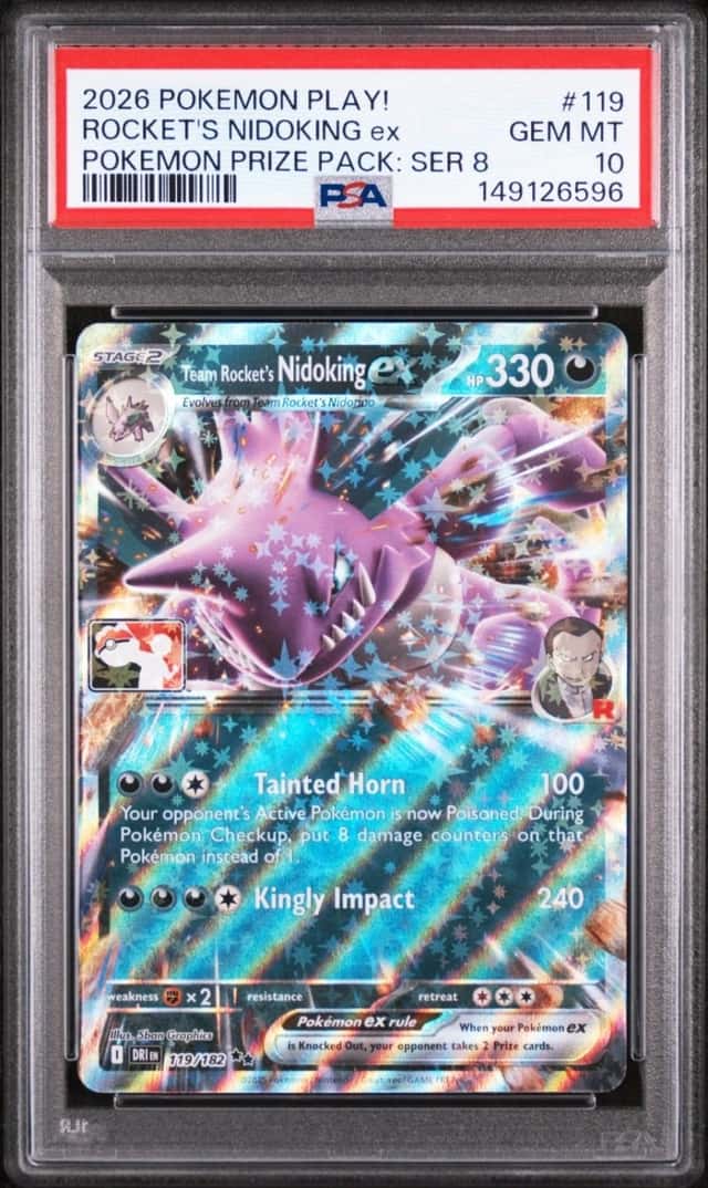 ROCKET'S NIDOKING ex