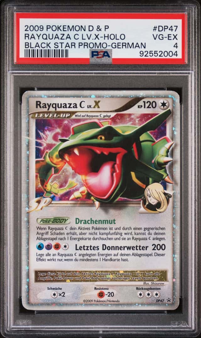 RAYQUAZA C LV.X-HOLO