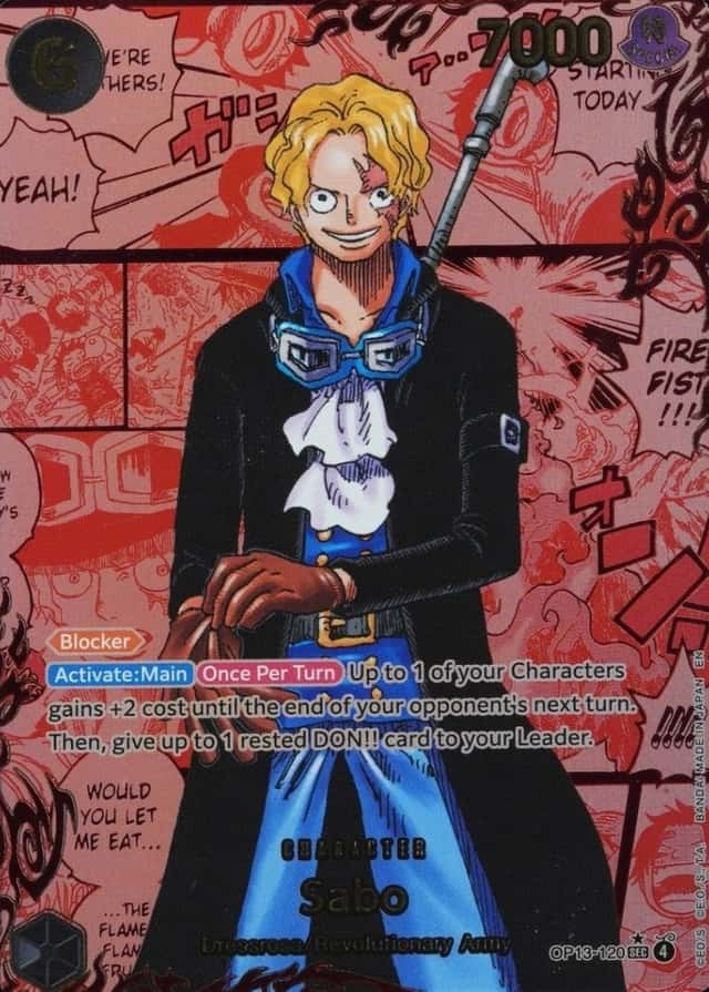 Op Red Manga Art