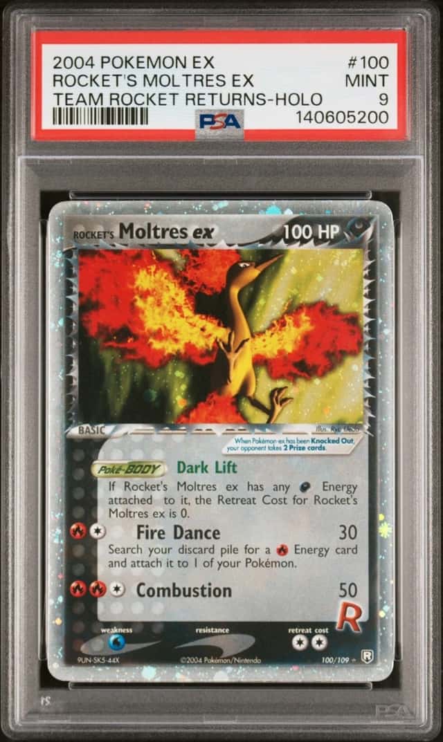 Rocket's Moltres EX