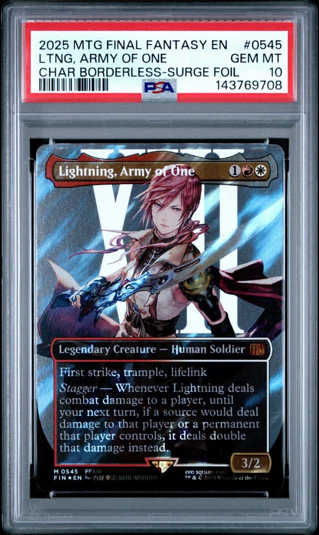 Lightning, Army Of One