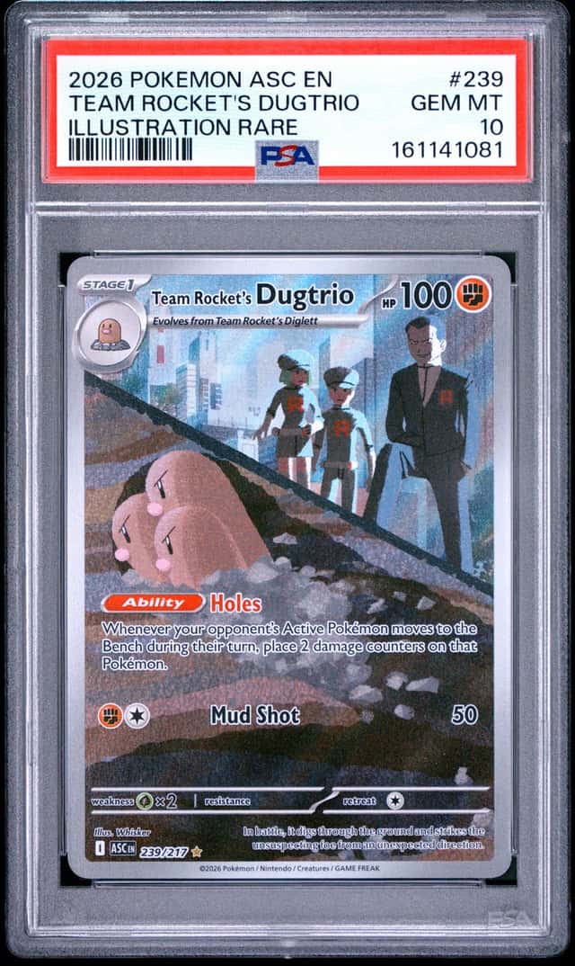 Team Rocket's Dugtrio