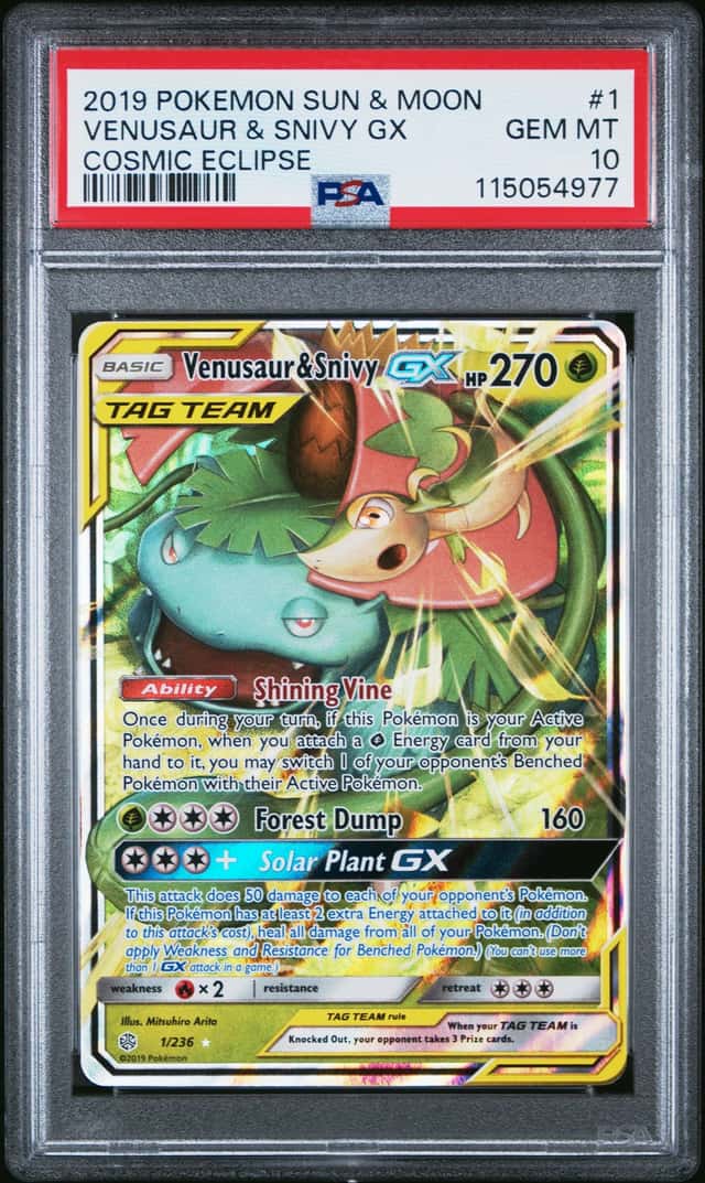 Venusaur & Snivy GX