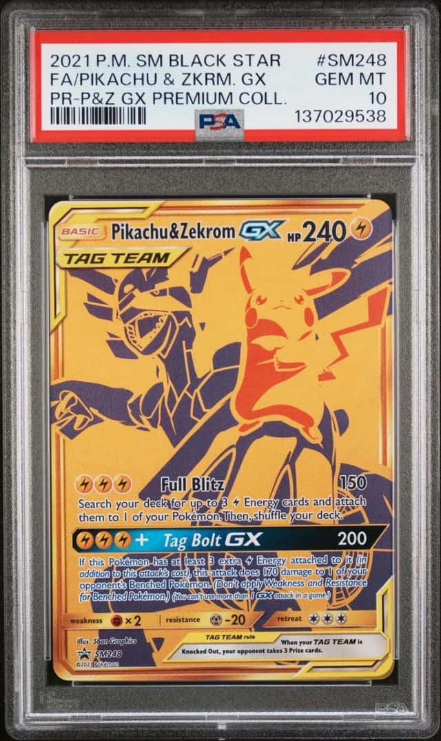 Pikachu & Zekrom GX