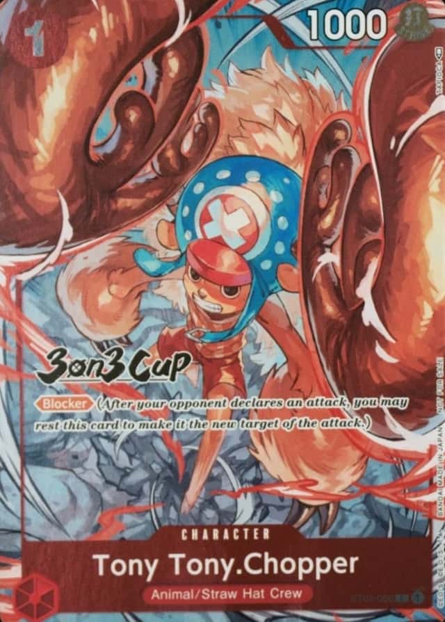 3 On 3 Cup-Top Prize