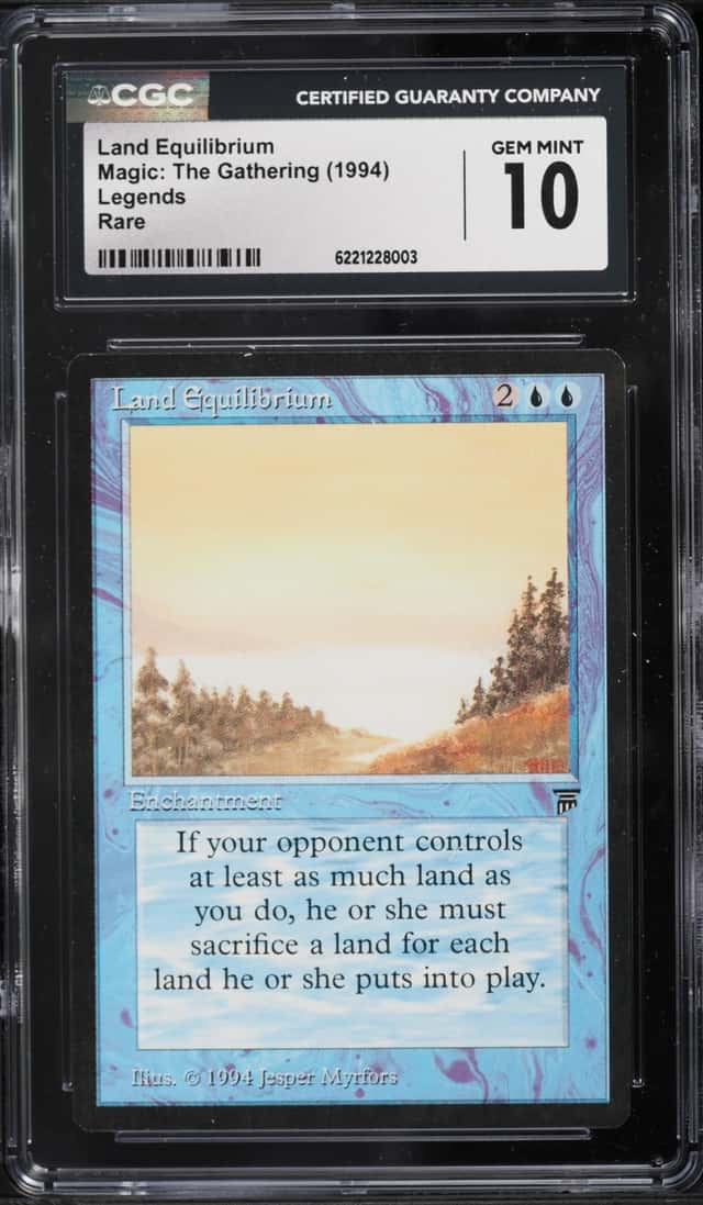 Land Equilibrium