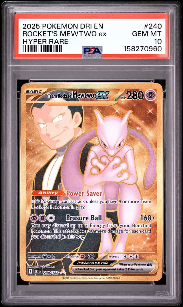 ROCKET'S MEWTWO ex