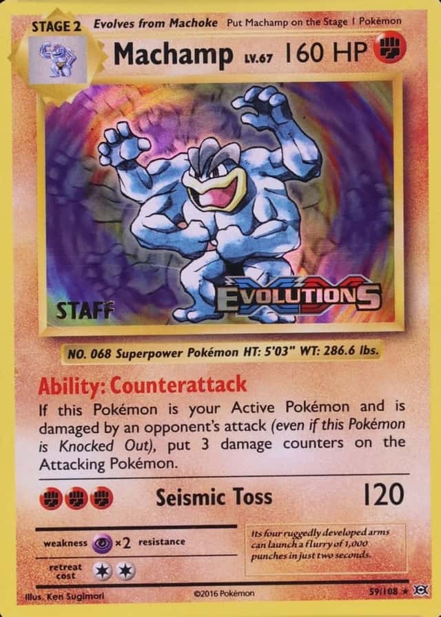 Holo · Prerelease · Staff