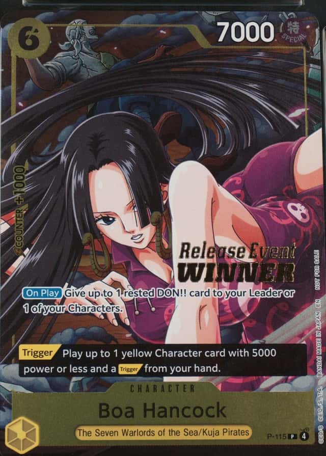 Release Event, Winner