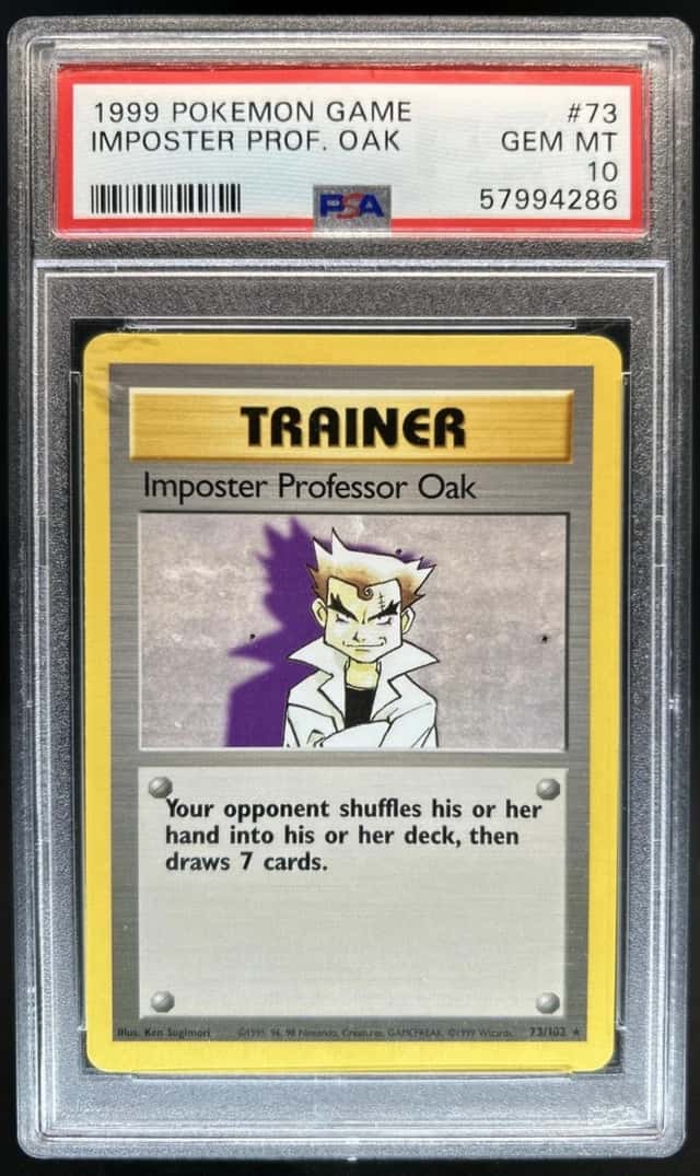 Impostor Professor Oak