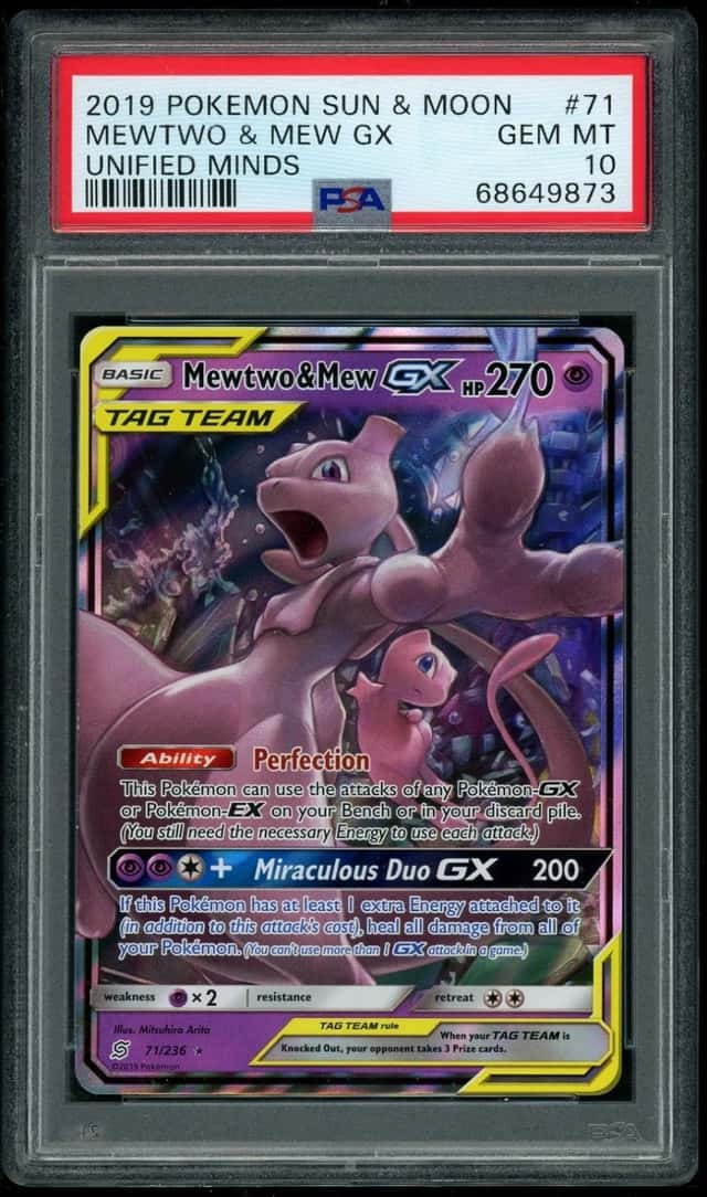 Mewtwo & Mew GX
