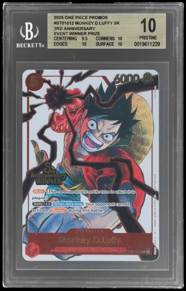 Monkey.D.Luffy SR/(3rd Anniversary Event )