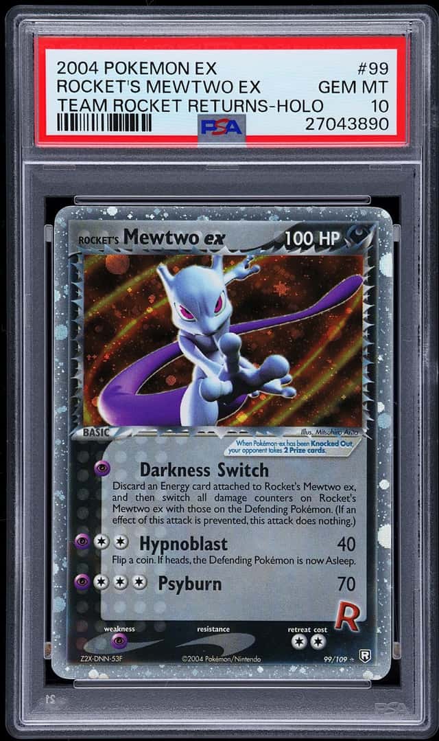 Rocket's Mewtwo EX