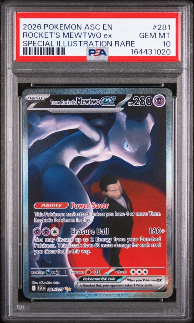 ROCKET'S MEWTWO ex